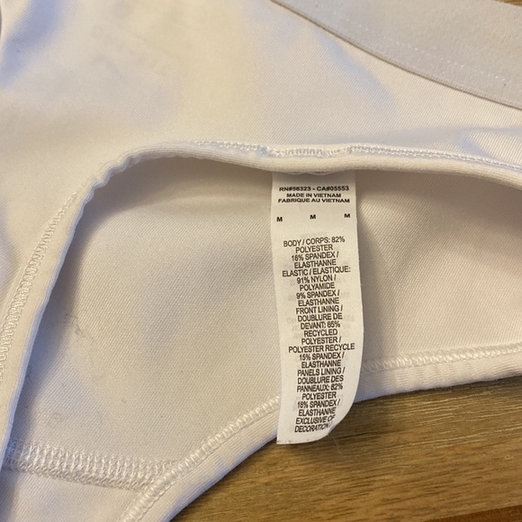 Nike Sports Bra White Like New Condition - Picture 3 of 3